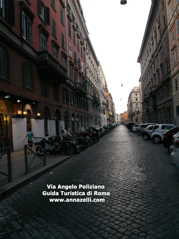 VIA ANGELO POLIZIANO A ROMA