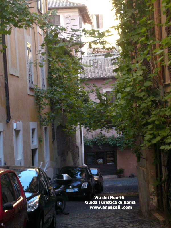 VIA DEI NEOFITI (ROMA)