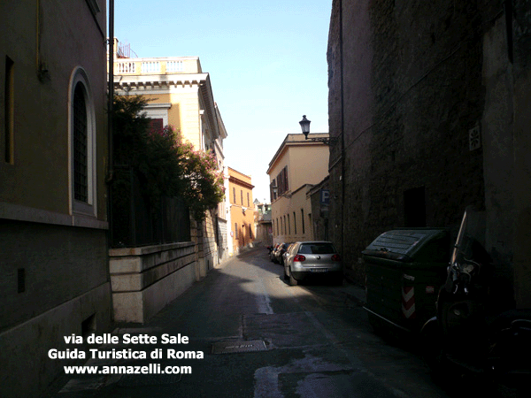 VIA DELLE SETTE SALE A ROMA