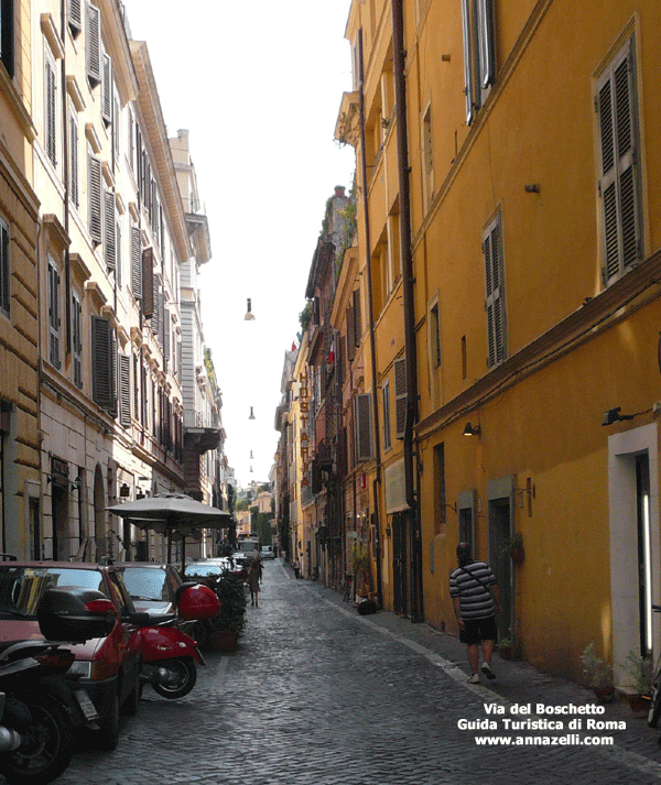 VIA DEL BOSCHETTO (ROMA)