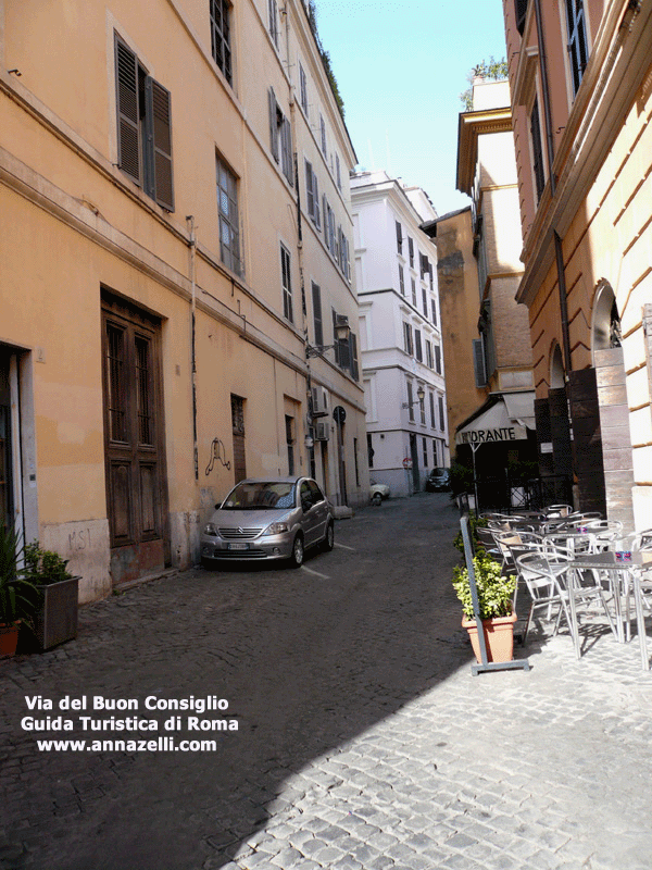 VIA DEL BUON CONSIGLIO A ROMA
