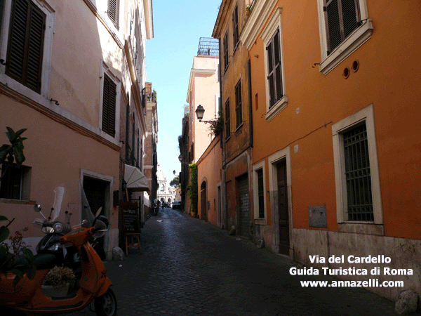 VIA DEL CARDELLO A ROMA