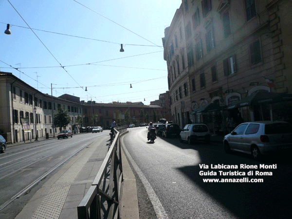 Via Labicana, Roma, Rione Monti, foto Anna Zelli