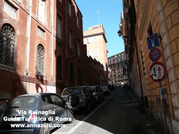 VIA RUINAGLIA A ROMA