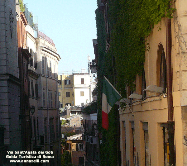 VIA SANT'AGATA DEI GOTI (ROMA)