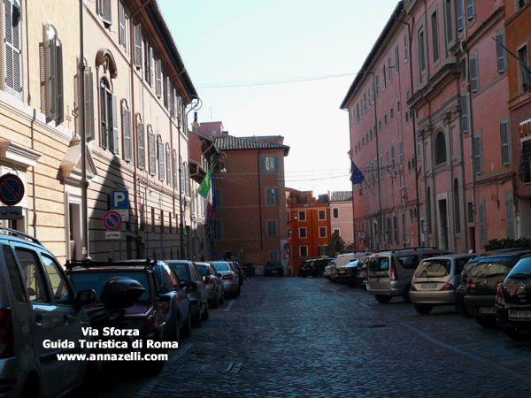 VIA SFORZA A ROMA