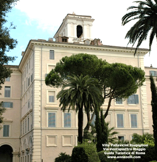 VILLA PALLAVICINI ROSPIGLIOSI VIA VENTIQUATTRO MAGGIO ROMA