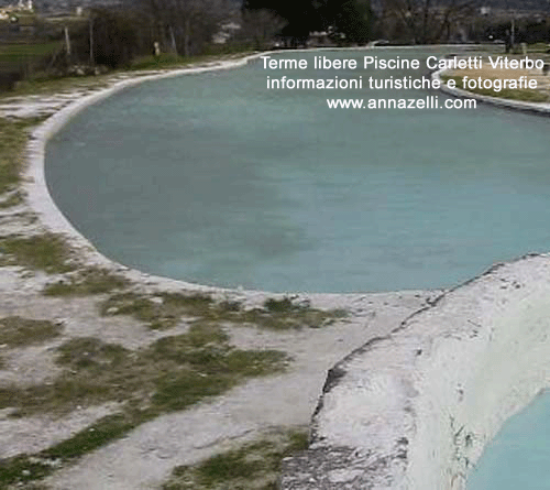 VITERBO FOTO TERME LIBERE PISCINE CARLETTI