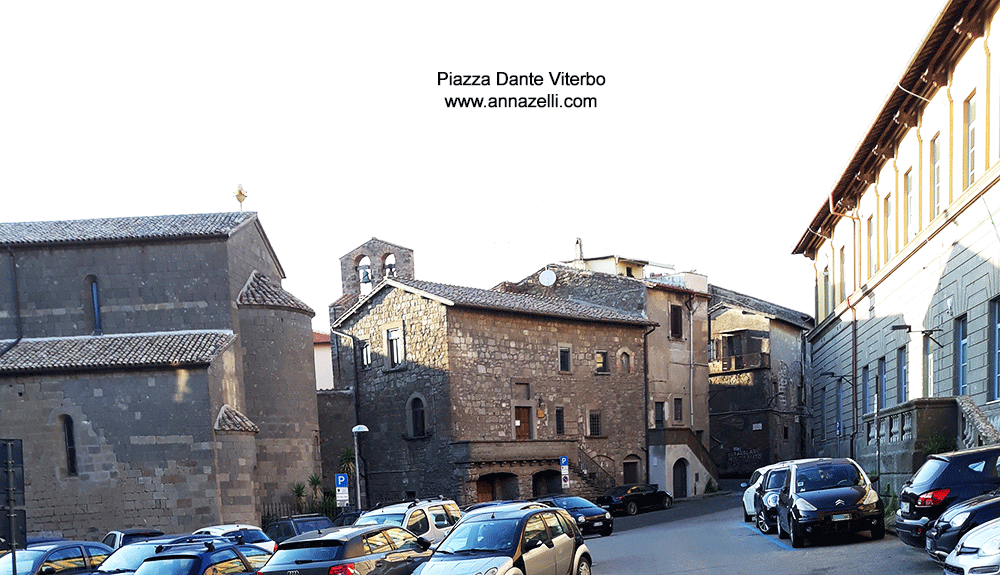 piazza dante viterbo panoramica