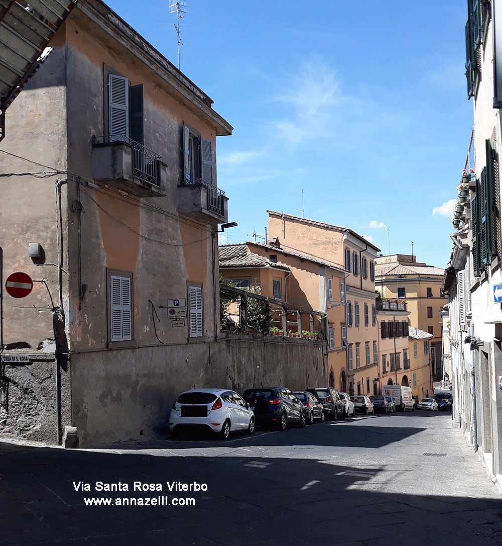 VIA SANTA ROSA VITERBO FOTO INFO ANNA ZELLI