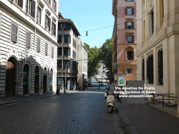 Via Agostino De Pretis a Roma
