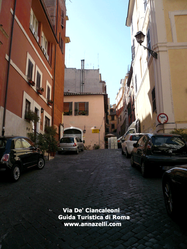 Via De Ciancaleoni Roma