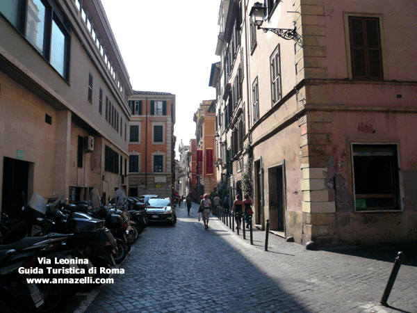 via Leonina a Roma