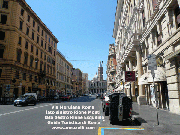 Via Merulana a Roma