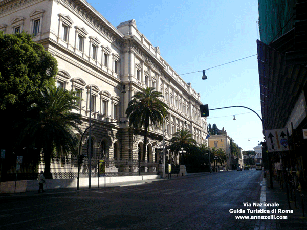 Via Nazionale a Roma