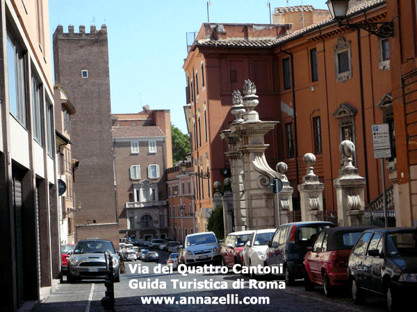 Via dei Quattro Cantoni, Roma
