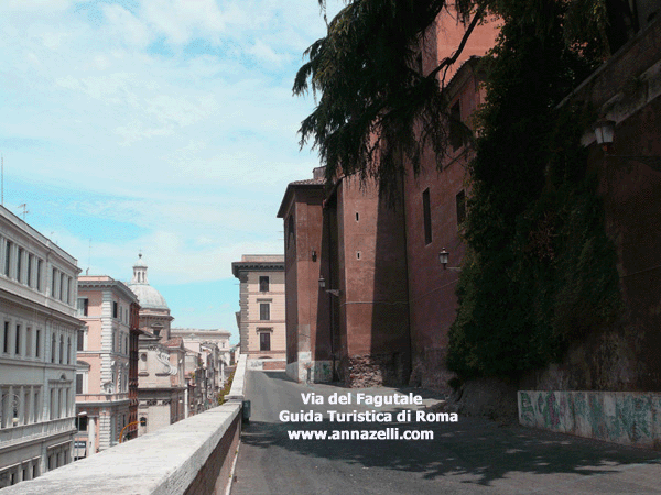Via del Fagutale Rione Monti Roma