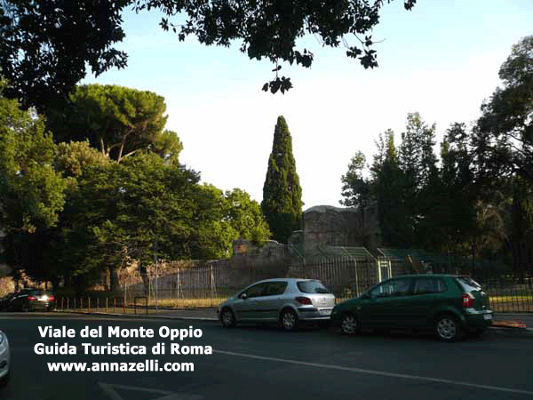 Viale del Monte Oppio, Rione Monti, Roma