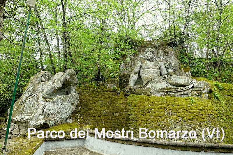 parco dei mostri bomarzo viterbo