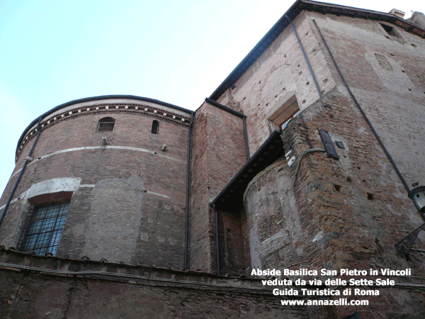 abside basilica san pietro in vincoli roma