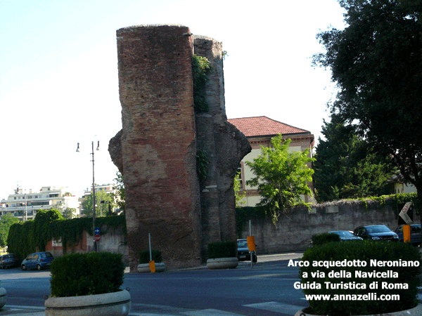 acquedotto di nerone via della navicella (roma)