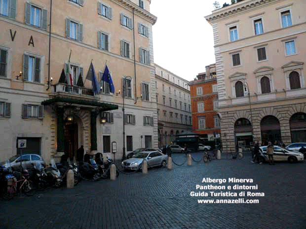 albergo della minerva pantheon e dintorni roma
