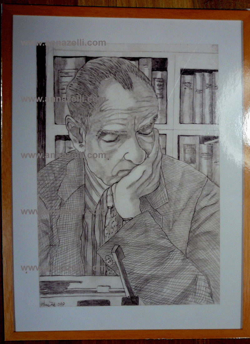 alberto moravia ritratto quadro anna zelli