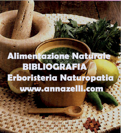 ALIMENTAZIONE NATURALE BIBLIOGRAFIA