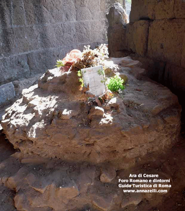 ara di cesare foro romano e dintorni (roma)