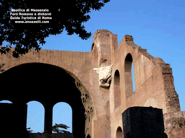 archi basilica di massenzio foro romano e dintorni roma