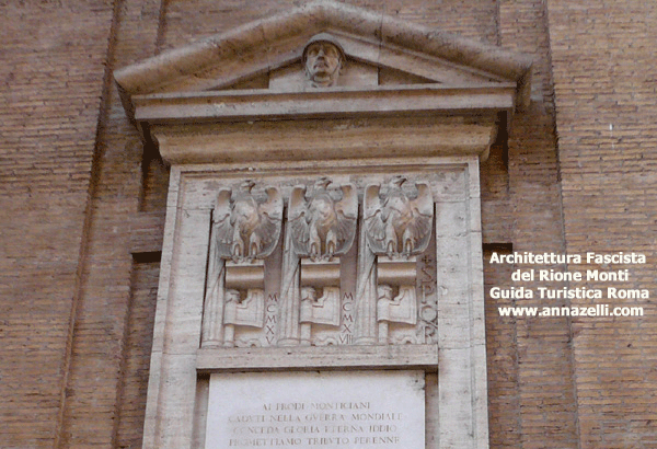 architettura fascista rione monti (roma)
