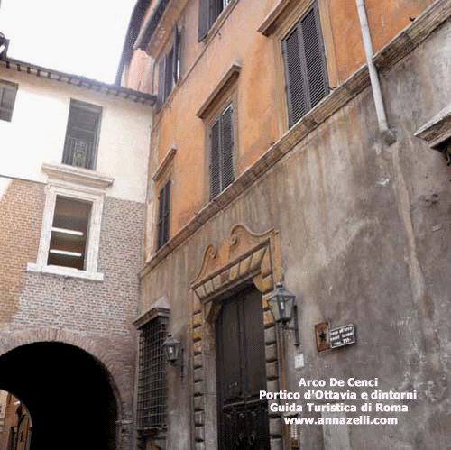 arco dei cenci zona portico d'ottavia e dintorni roma