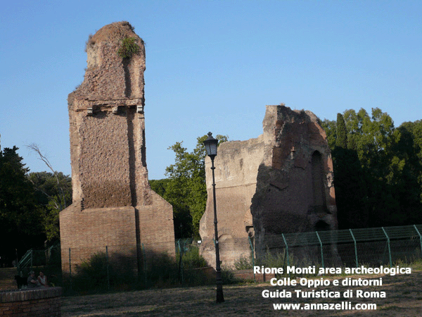 area archeologica colle oppio e dintorni