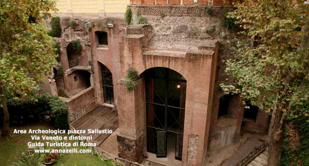 area archeologica horti sallustiani piazza sallustio via veneto e dintorni roma
