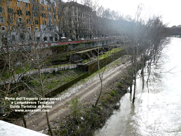 area archeologica porto dell'emporio a ponte sublicio roma