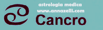 ASTROLOGIA MEDICA CANCRO SENGNO ZODIACALE