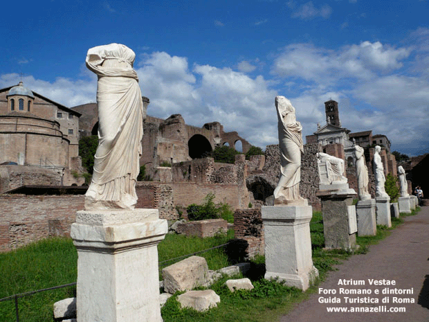 atrium vestae foro romano e dintorni (roma)