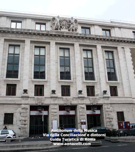 auditorium della musica via della conciliazione e dintorni roma