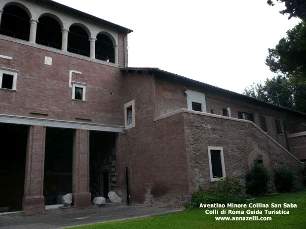 colle aventino minore collina san saba colli e monti di roma