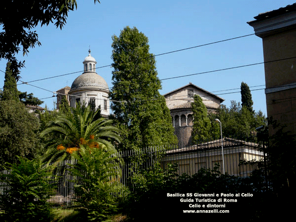 basilica dei santi giovanni e paolo al celio e dintorni roma