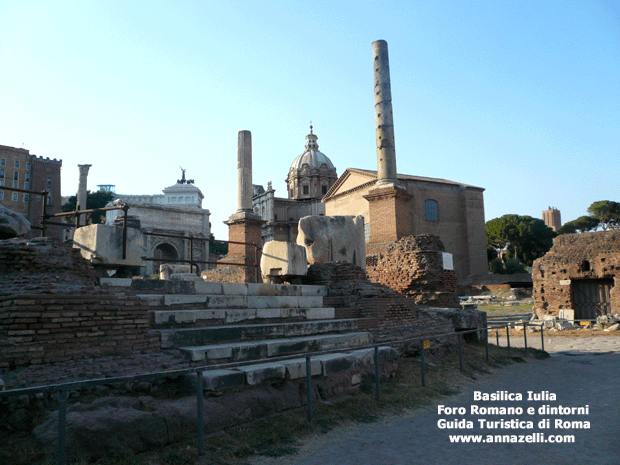 basilica iulia foro romano e dintorni roma