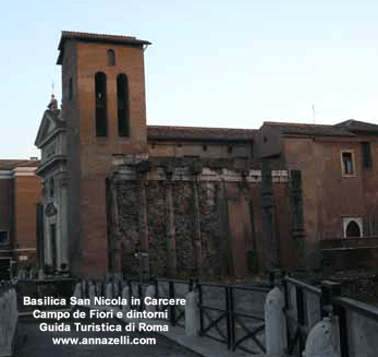 basilica san nicola in carcere campo de fiori e dintorni (roma)
