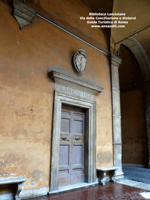 biblioteca lancisiana via della conciliazione e dintorni roma