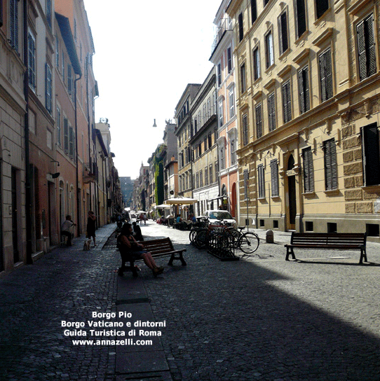 borgo pio borgo vaticano e dintorni (roma)
