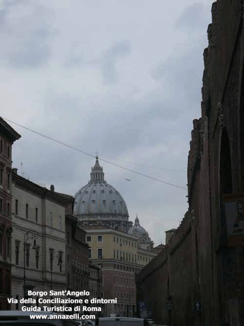 borgo sant'angelo via della conciliazione e dintorni roma