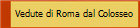Vedute di Roma dal Colosseo