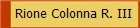 Rione Colonna R. III