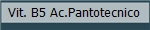 Vit. B5 Ac.Pantotecnico