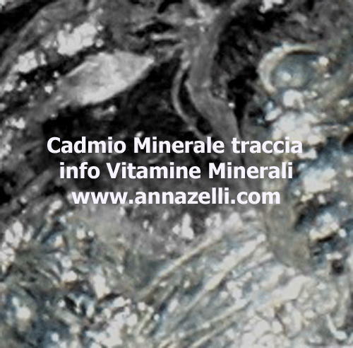CADMIO, Cd,MINERALE TRACCIA, ERBORISTERIA