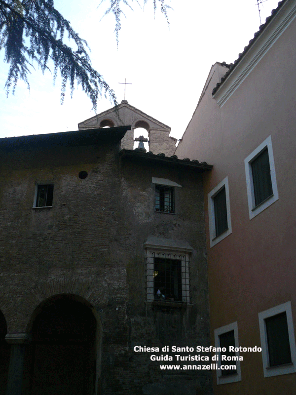 campanile chiesa di santo stefano rotondo roma